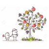95037934-personnages-de-dessin-anim-et-arbre-d-amp-39